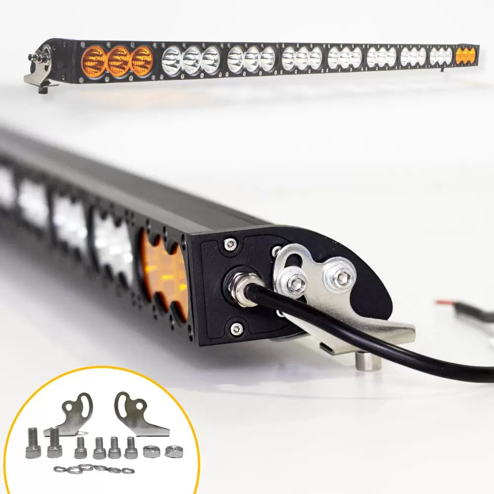 Barra de Led PRO Tarponn Dual Color 123CM 270W Foco Duplo