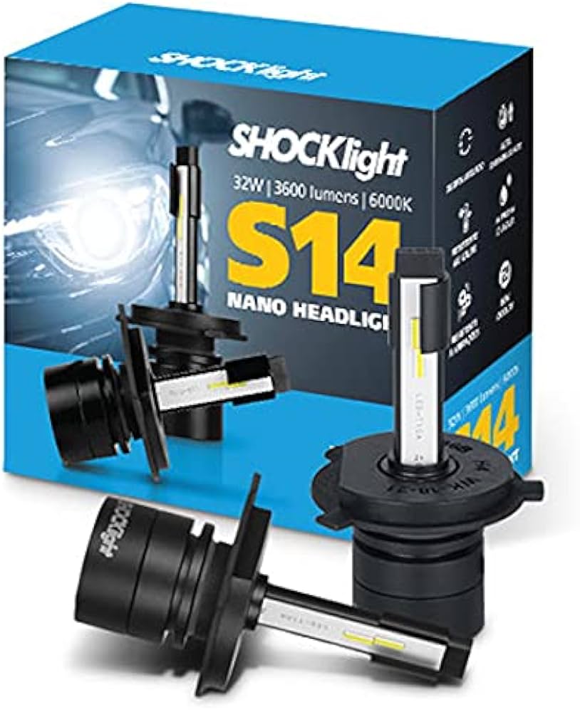 Lâmpada de LED Shocklight S14 Nano 6000K 12V