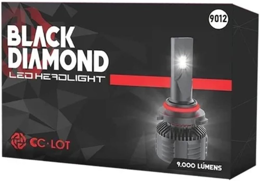 Lâmpada de LED JR8 Black Diamond 6000K 12V-24V
