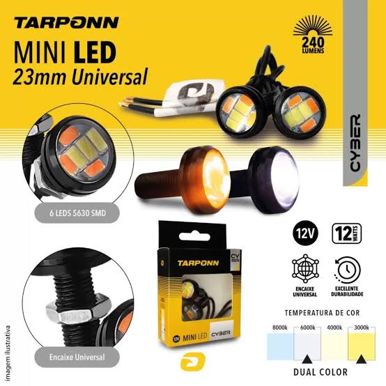 Luz de Grade Dual Color Tarponn