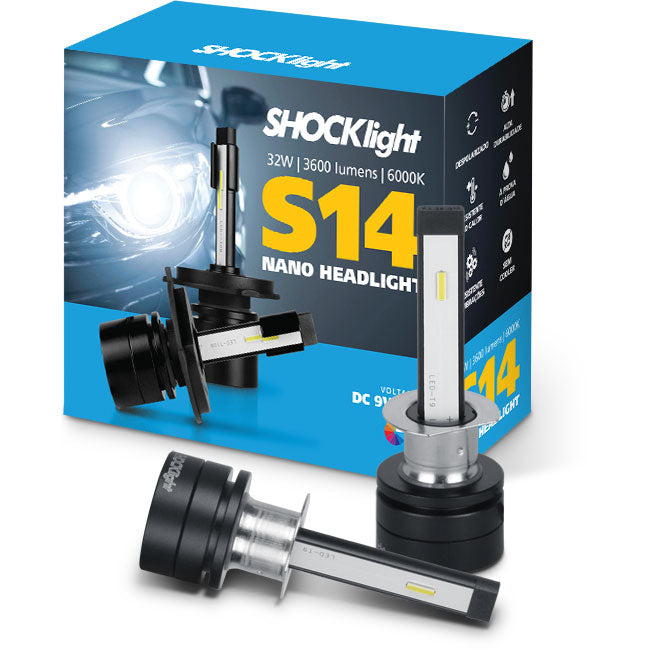 Lâmpada de LED Shocklight S14 Nano 6000K 12V