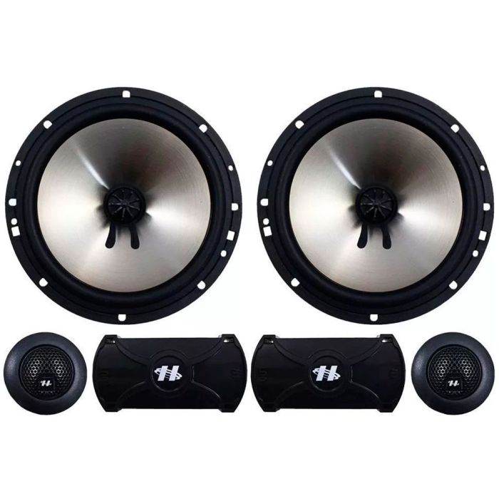 Alto Falante Kit 2 Vias Hurricane Platino