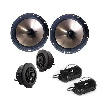 Alto Falante Kit 2 Vias Hurricane Platino