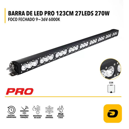 Barra de Led PRO Tarponn 123CM 270W