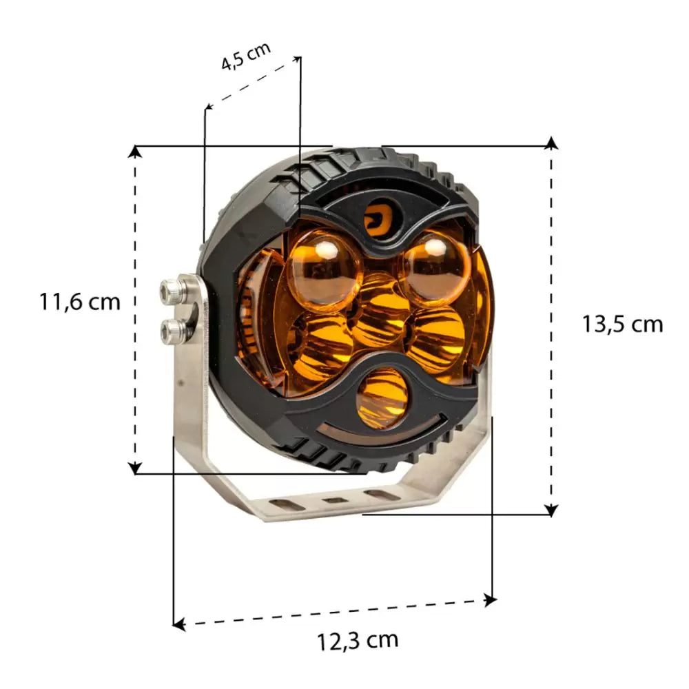 Farol de Led PRO Tarponn C/ DRL