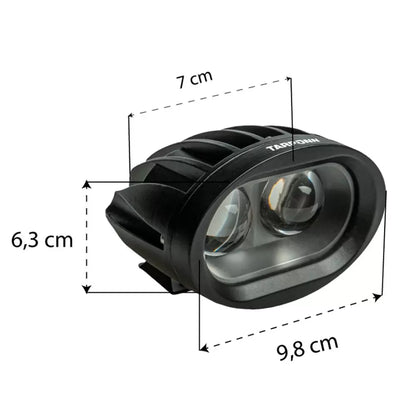 Farol Auxiliar Blue Point Tarponn