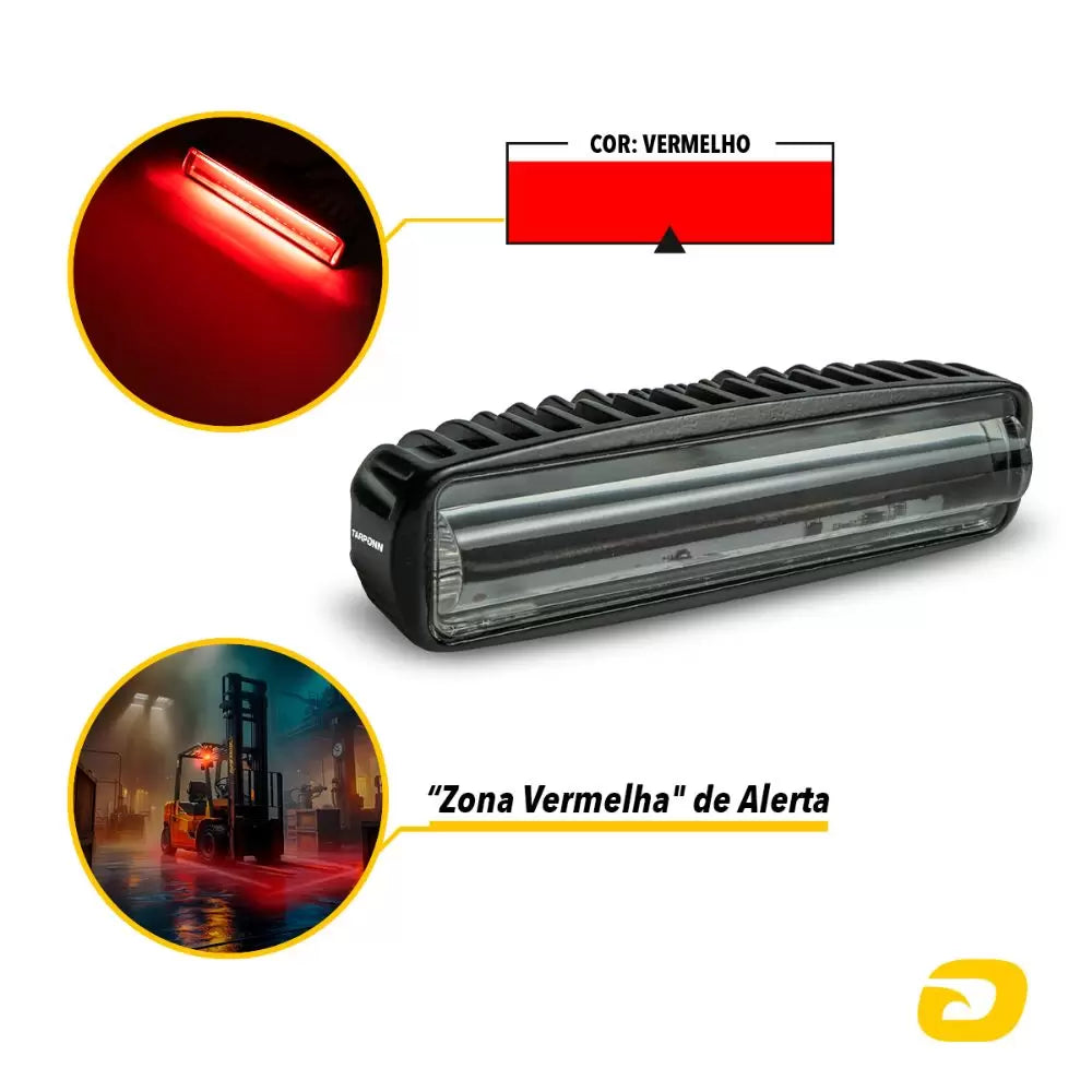 Farol Auxiliar Red Zone Tarponn