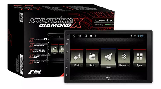 Multimídia JR8 Diamond X